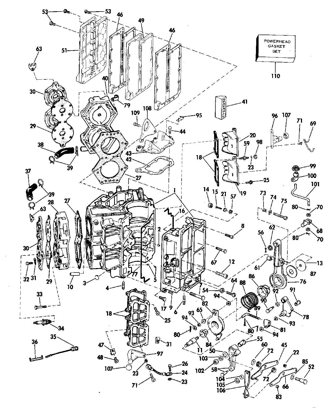 johnson 115 parts diagram