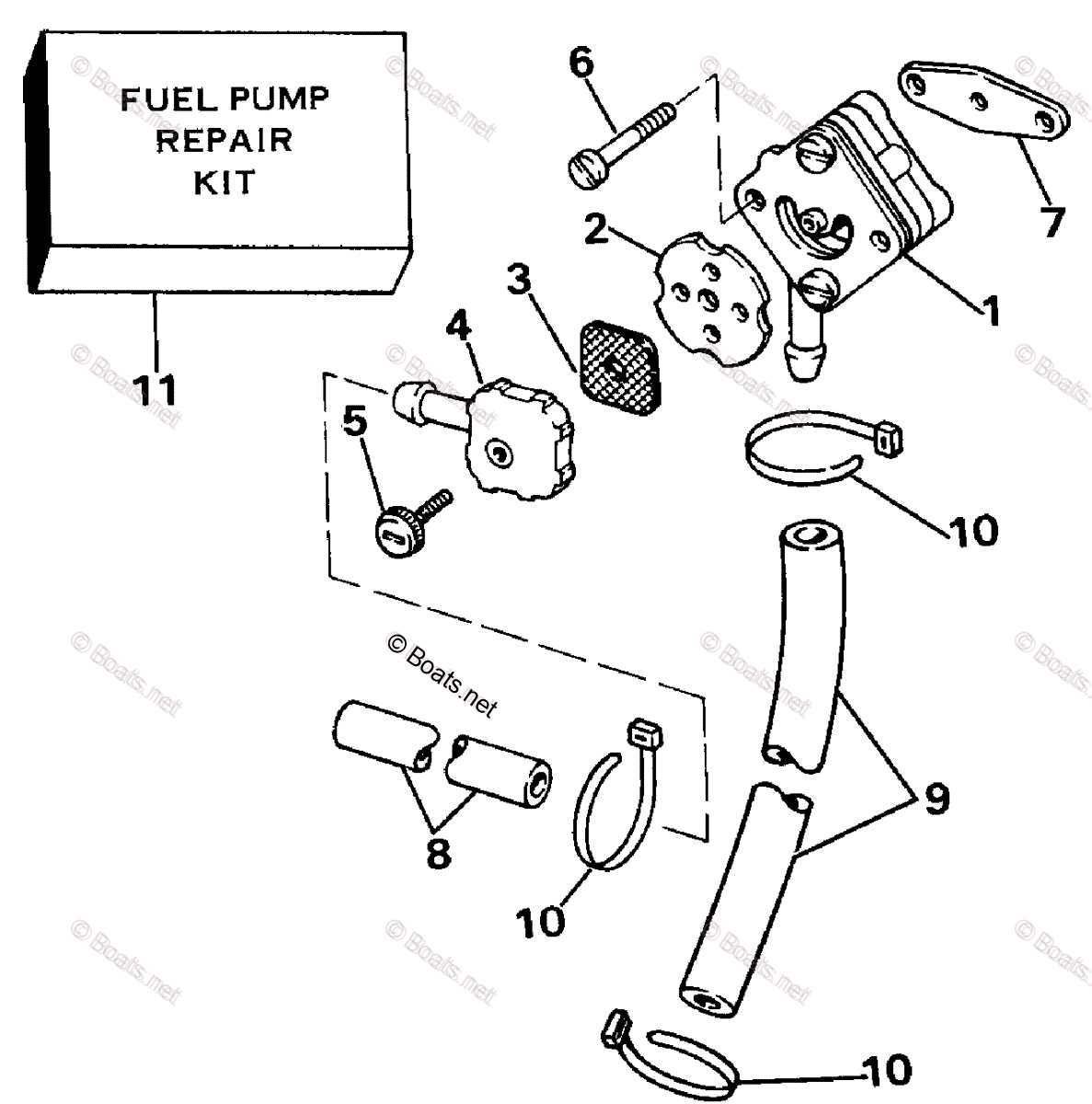 johnson 9.9 parts diagram