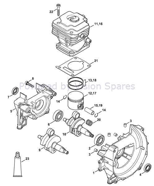 jonsered 260 parts diagram