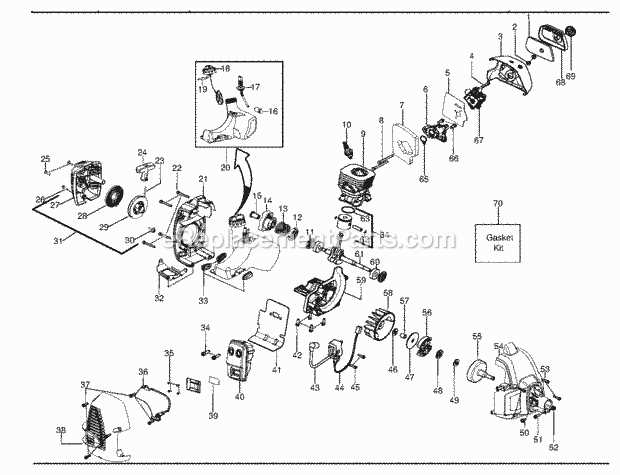 jonsered 455 parts diagram