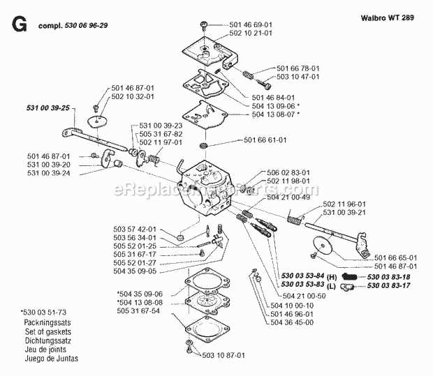 jonsered 455 parts diagram