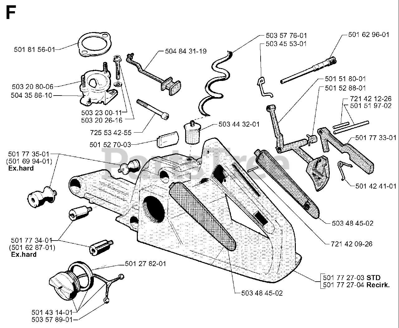 jonsered 525 chainsaw parts diagram