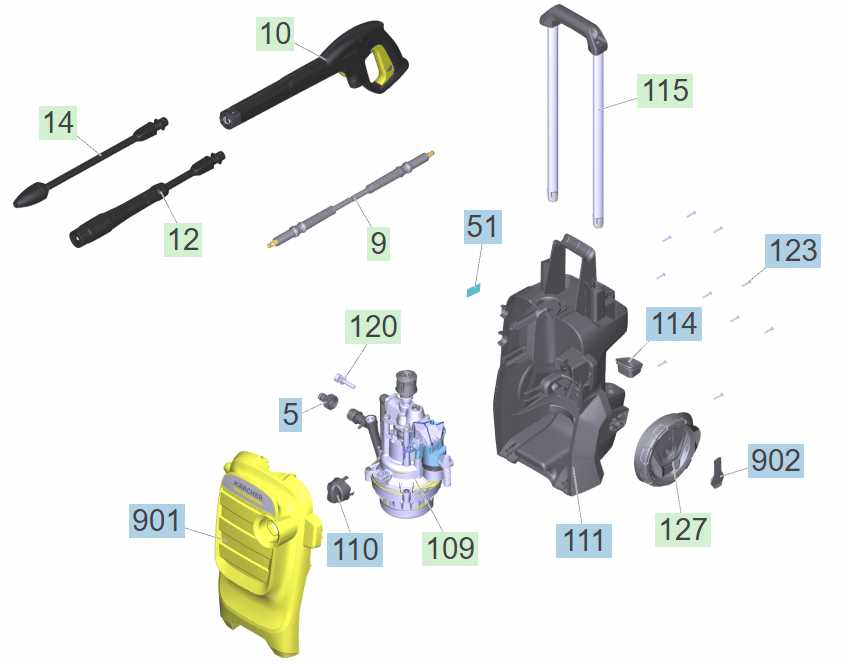 karcher k4 parts diagram