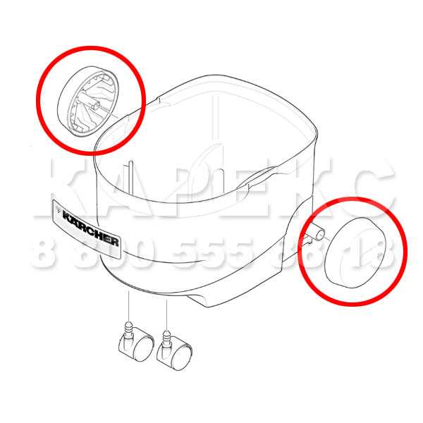 karcher puzzi 100 parts diagram