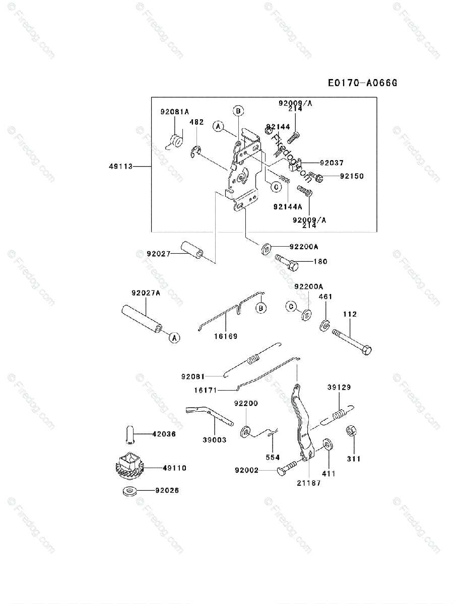 kawasaki fc540v parts diagram