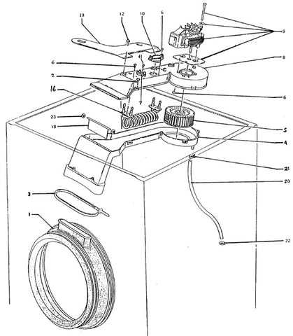 kenmore 80 series parts diagram