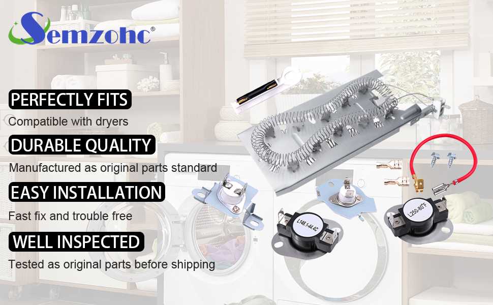 kenmore he3 dryer parts diagram