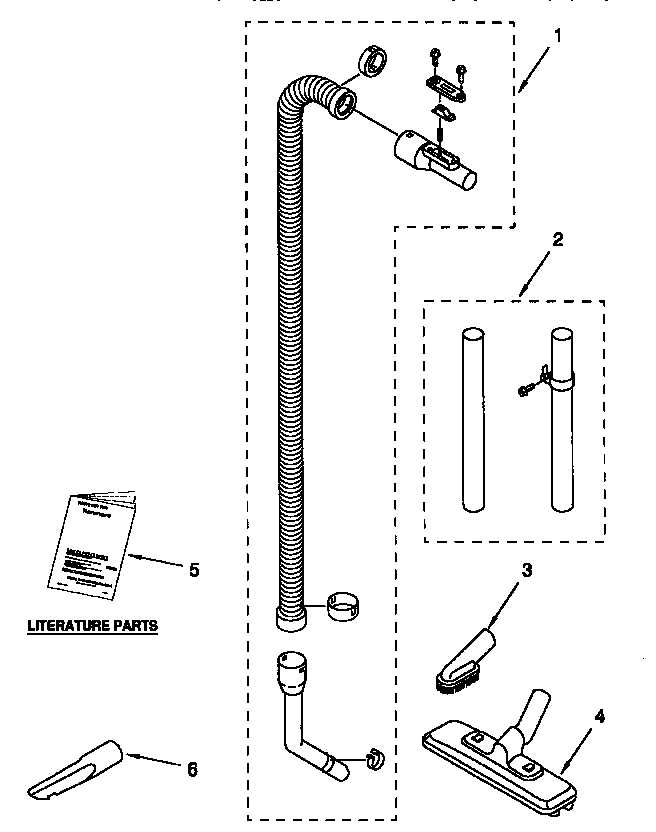 kenmore vacuum parts diagram