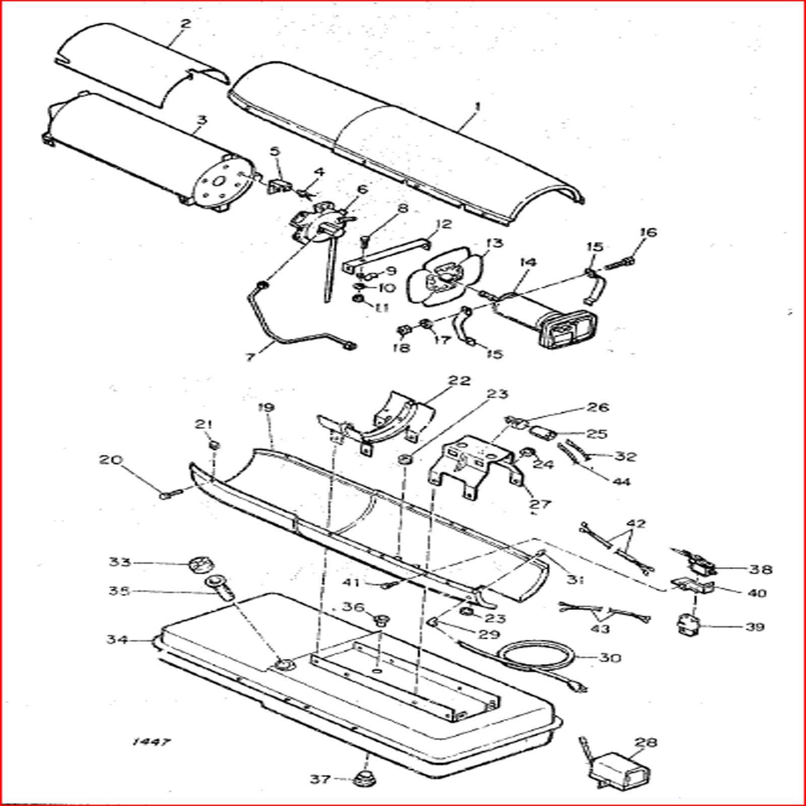 kerosene heater parts diagram