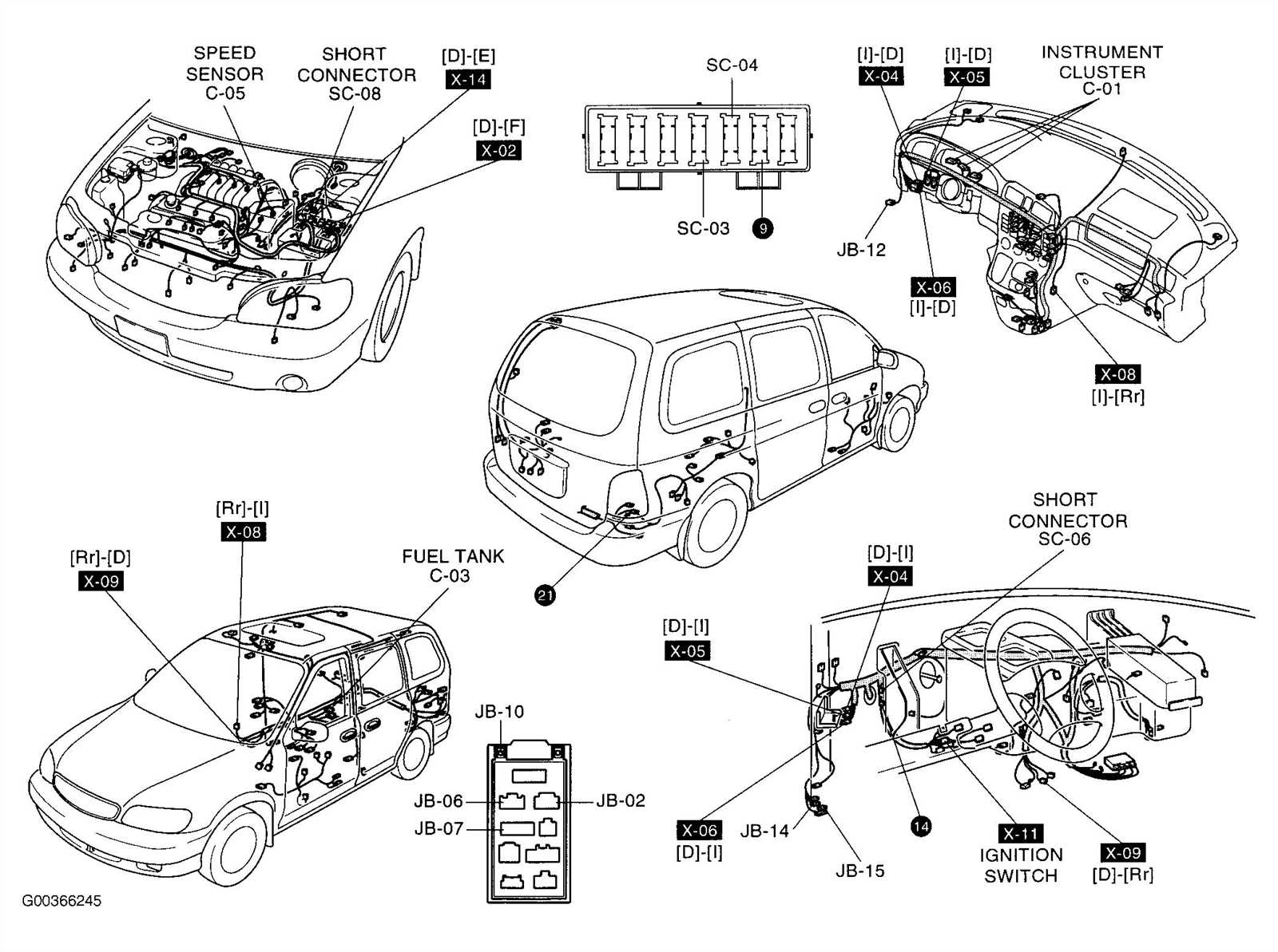 kia sedona parts diagram