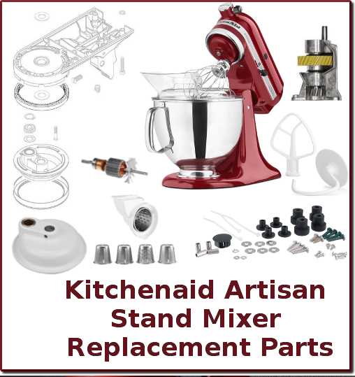 kitchenaid artisan parts diagram
