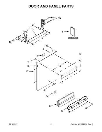 kitchenaid side by side refrigerator parts diagram