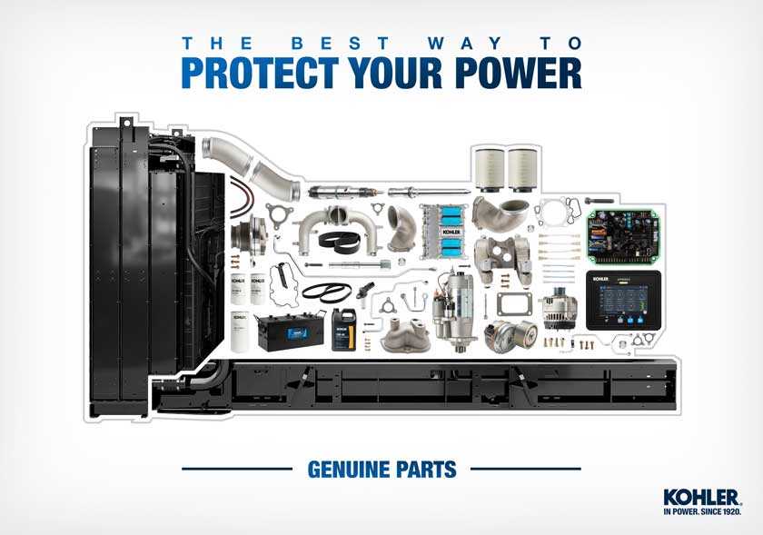 kohler generator parts diagram