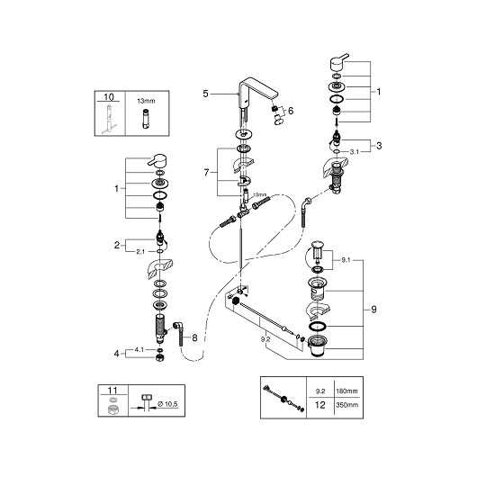 kohler k 10433 parts diagram