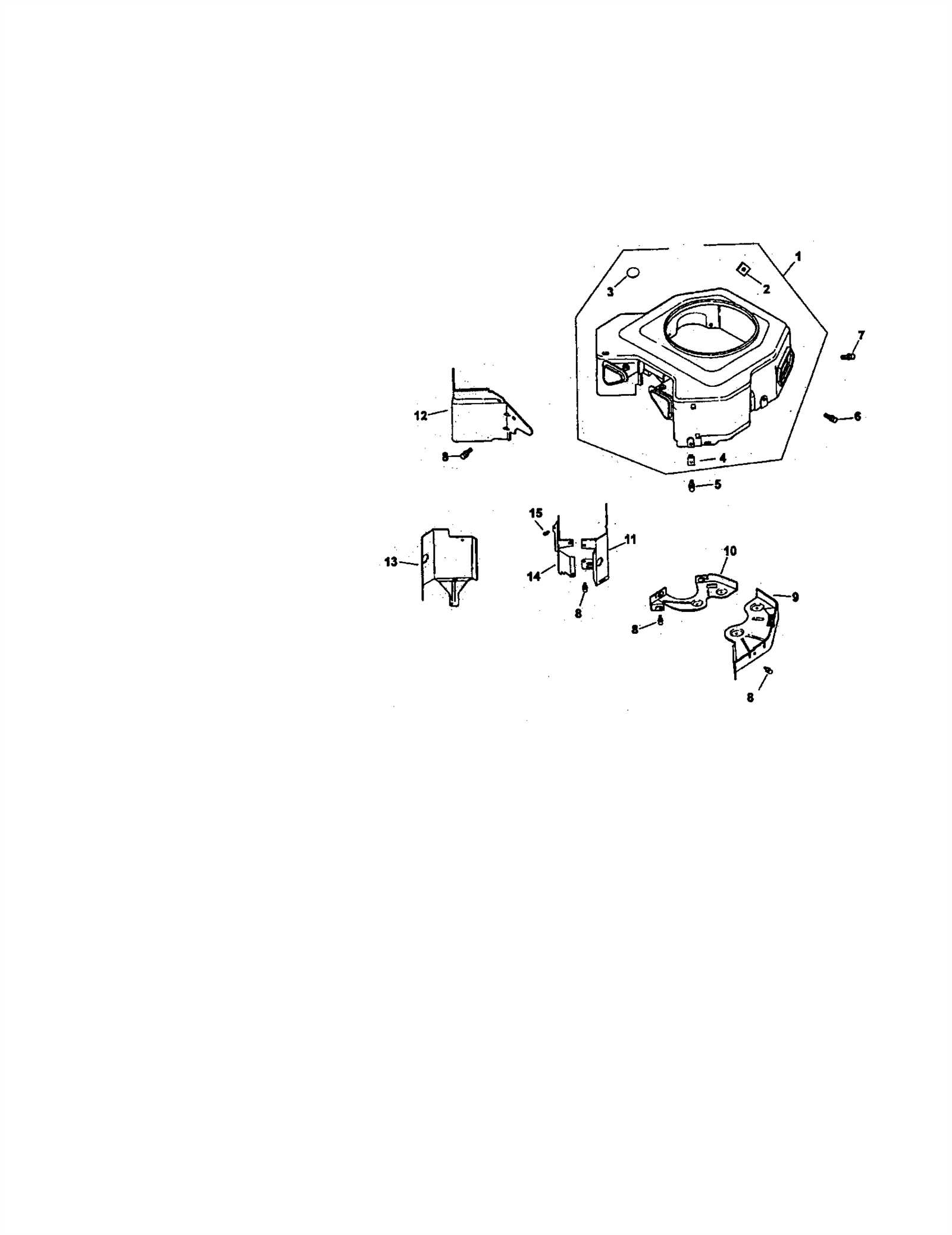 kohler motor parts diagram