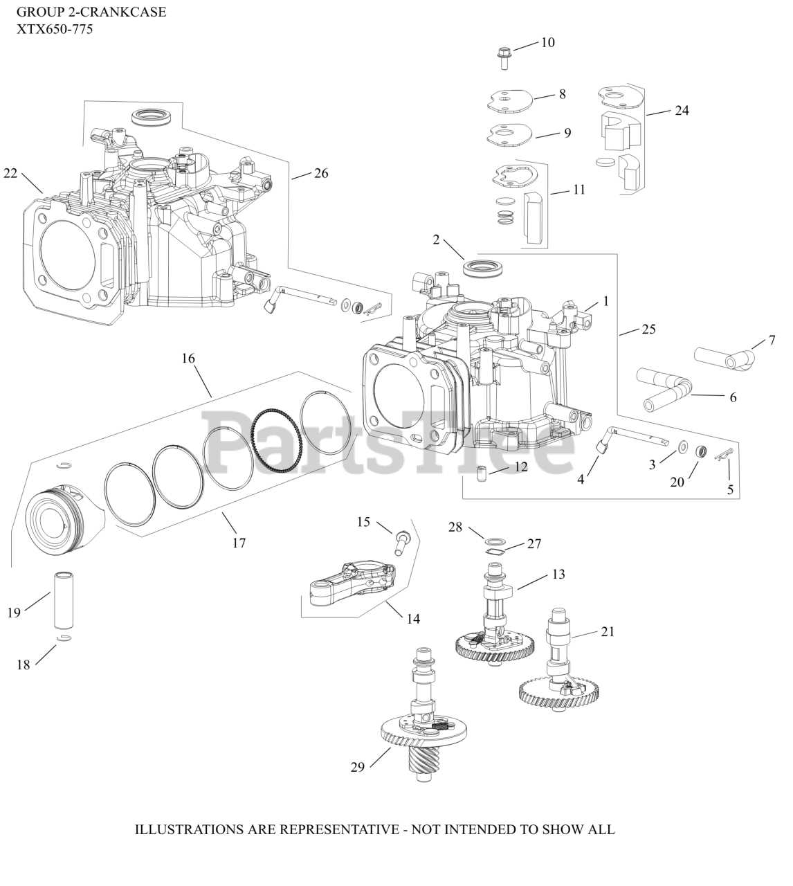 kohler xt 6 parts diagram