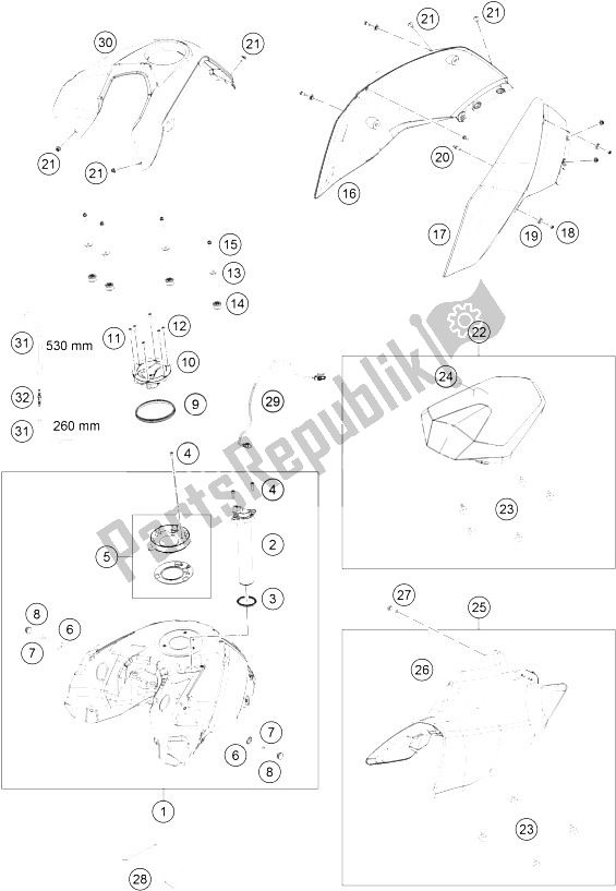 ktm 690 parts diagram