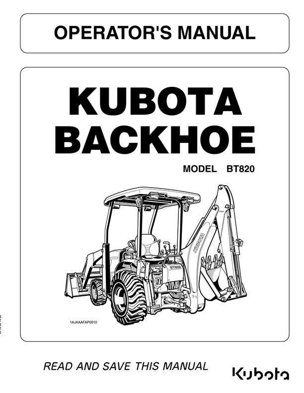 kubota b26 backhoe parts diagram