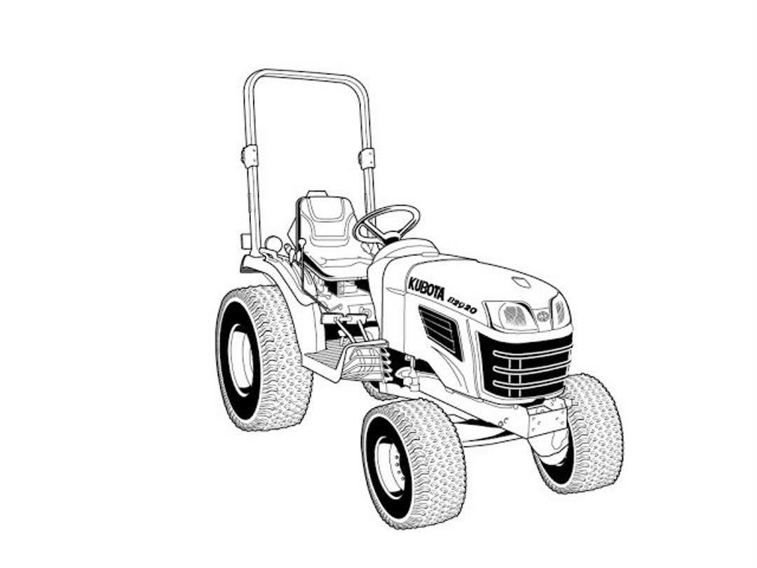 kubota b2920 parts diagram