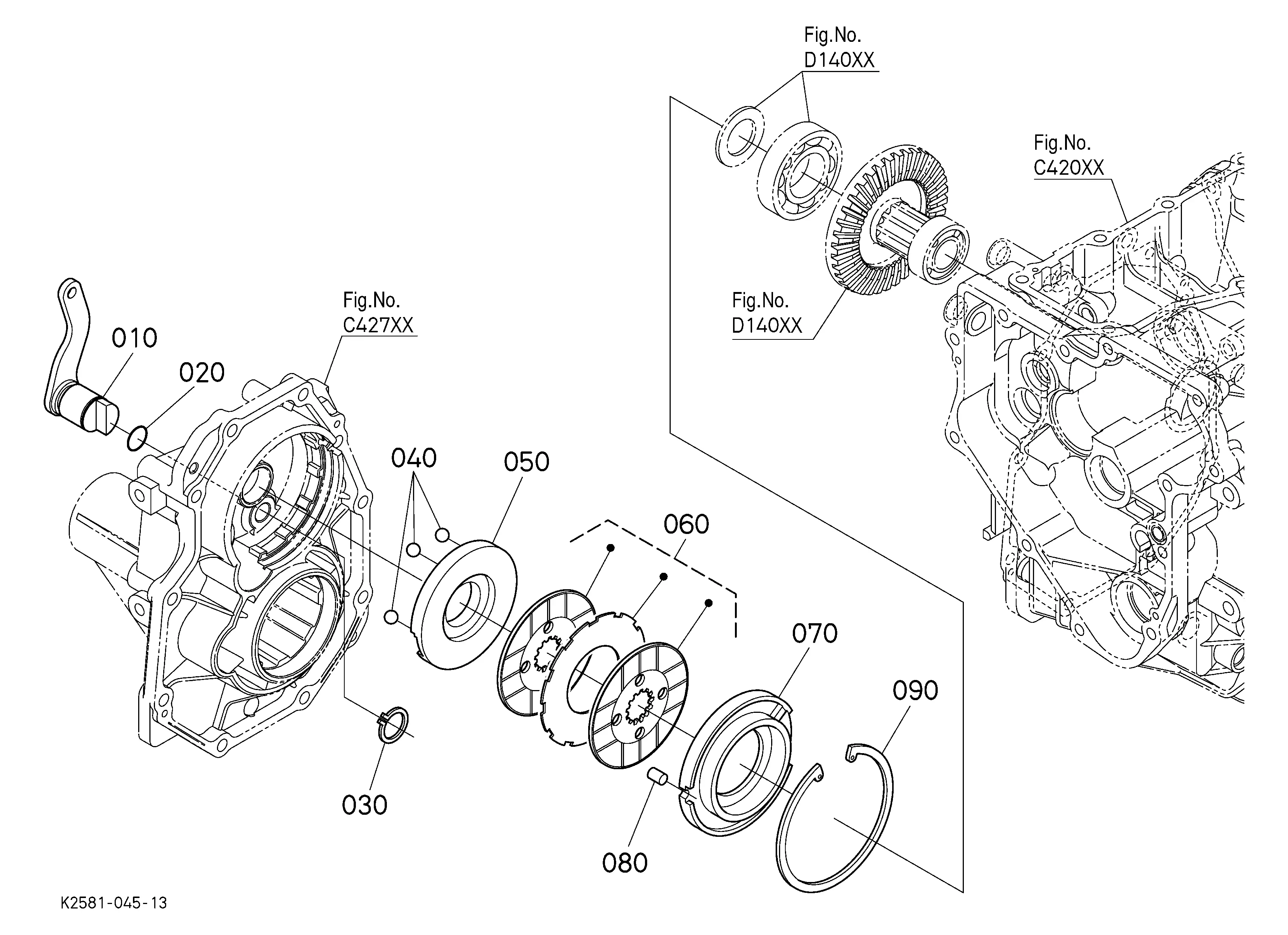 kubota bx2660 parts diagram