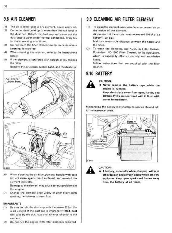 kubota f2000 parts diagram