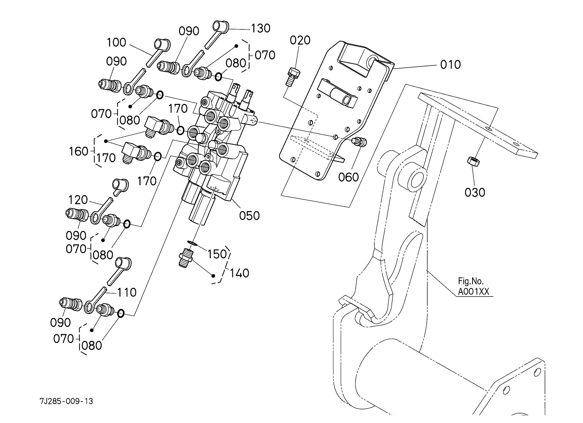 kubota la525 parts diagram