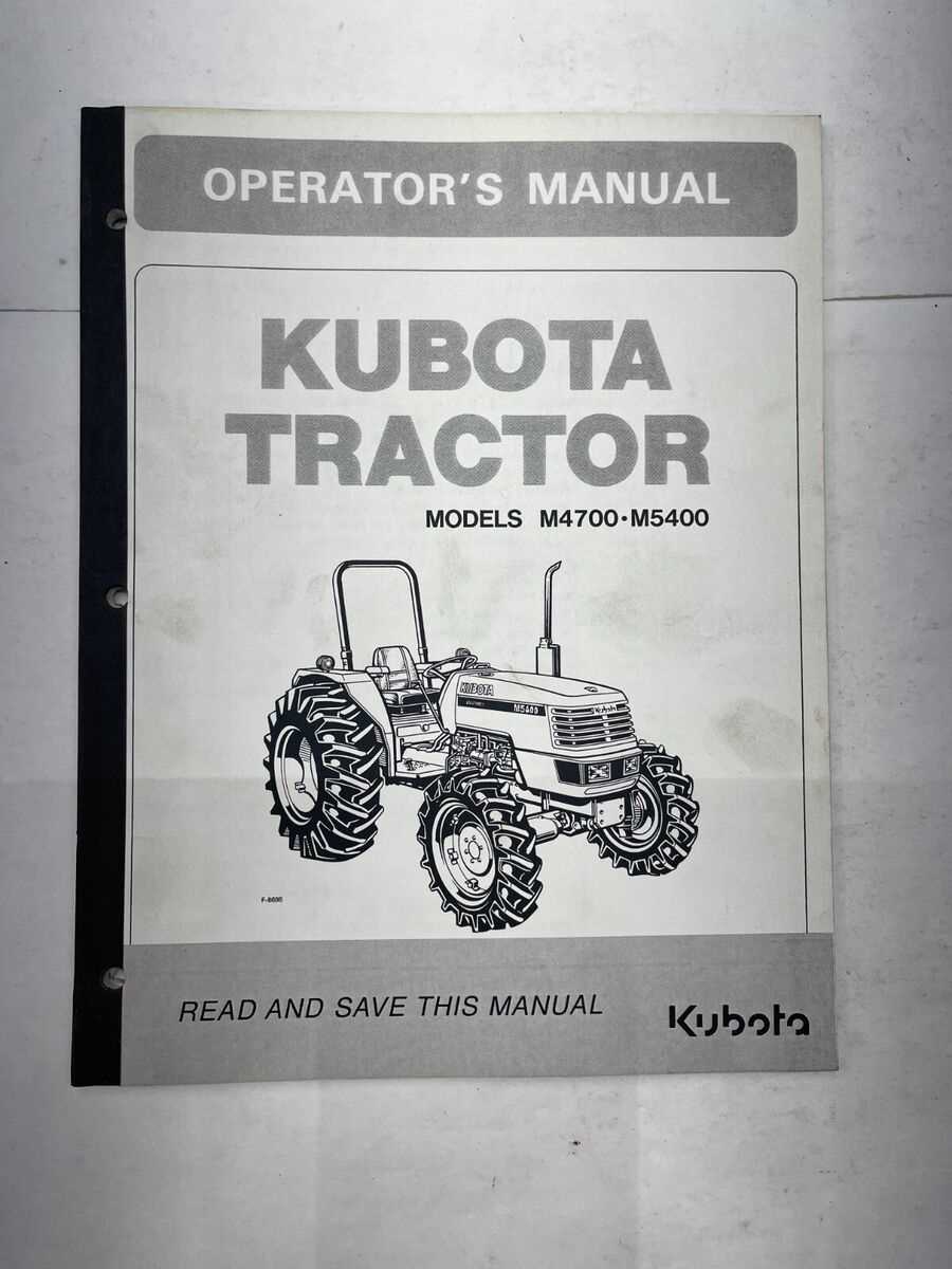 kubota m4700 parts diagram