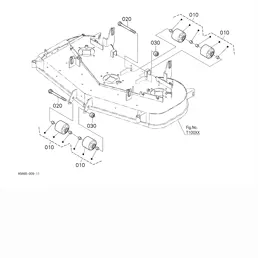 kubota mower parts diagram