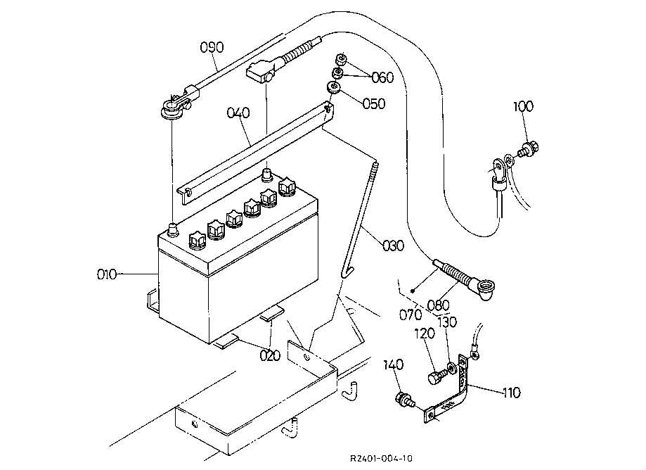 kubota r420 parts diagram