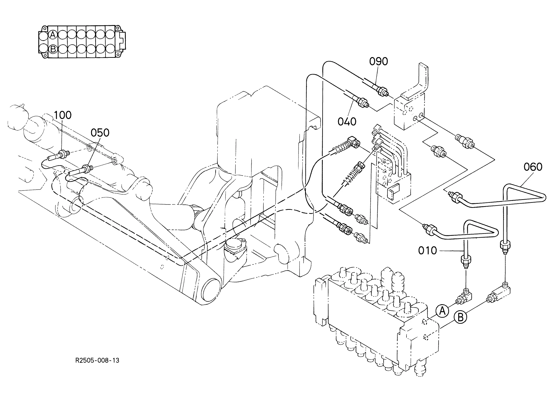 kubota r520s parts diagram