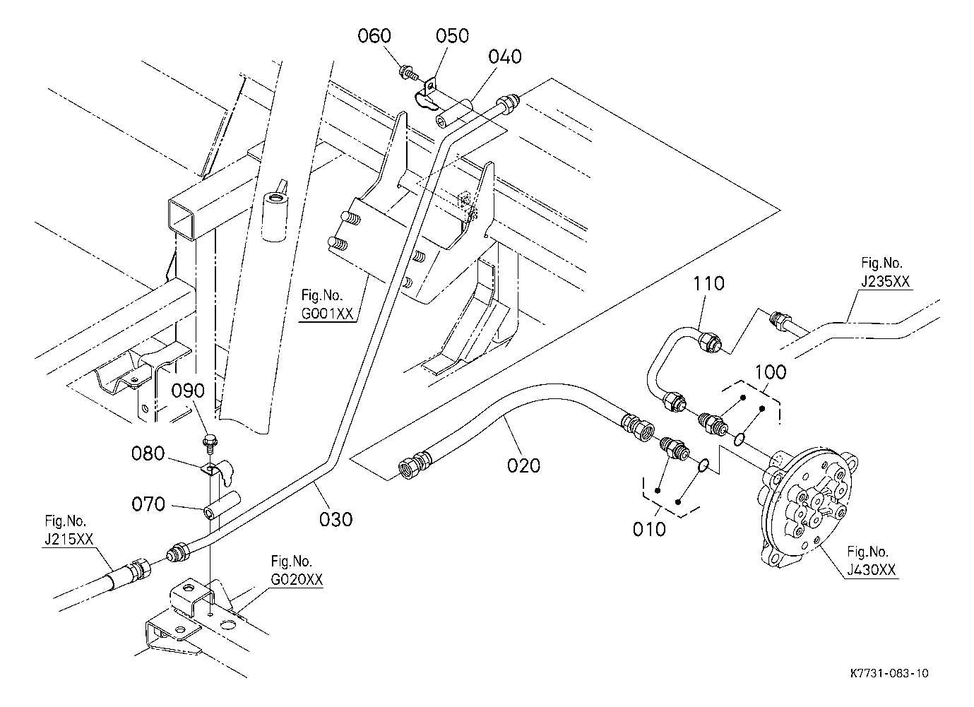 kubota rtv parts diagram