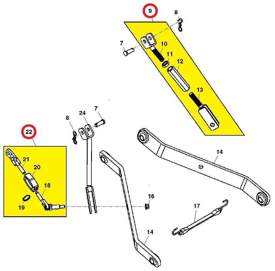 kubota three point hitch parts diagram