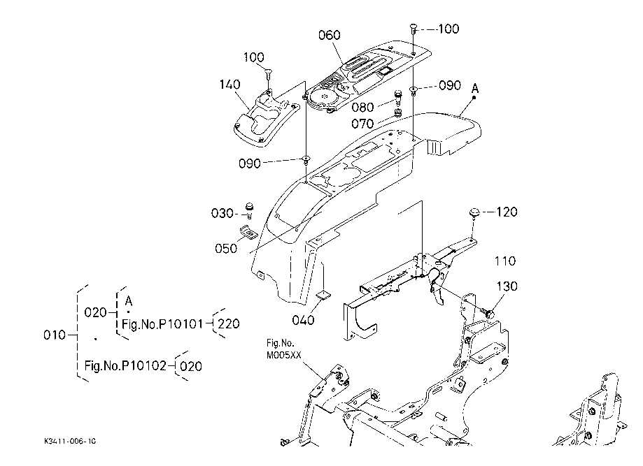 kubota zd1011 parts diagram