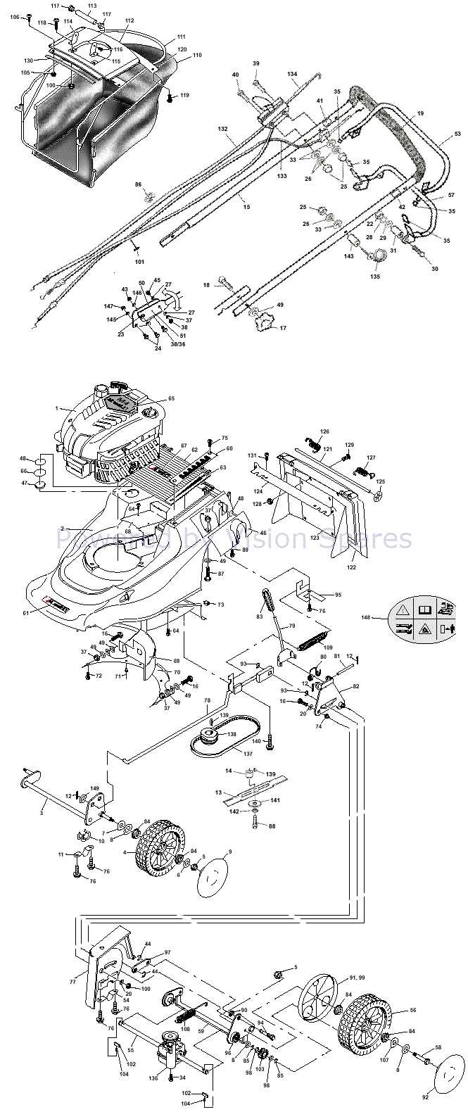 labeled m4 parts diagram