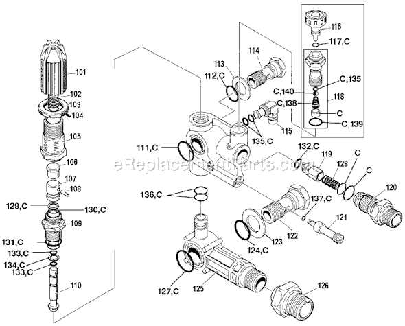 landa pressure washer parts diagram