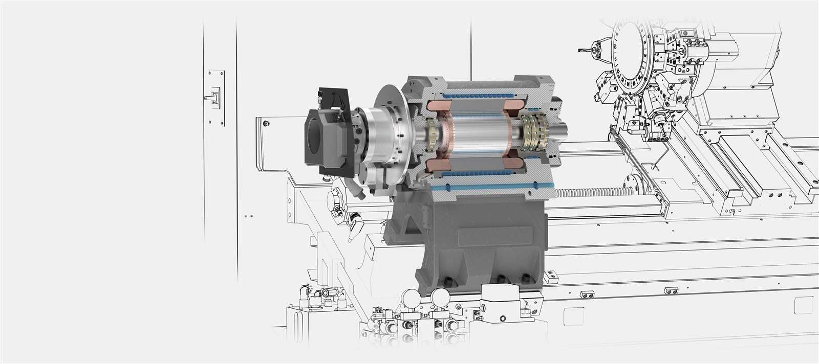 lathe machine parts diagram