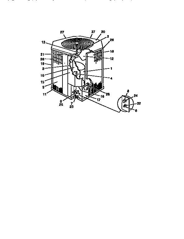 lennox heat pump parts diagram