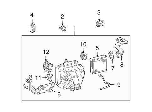 lexus rx330 parts diagram