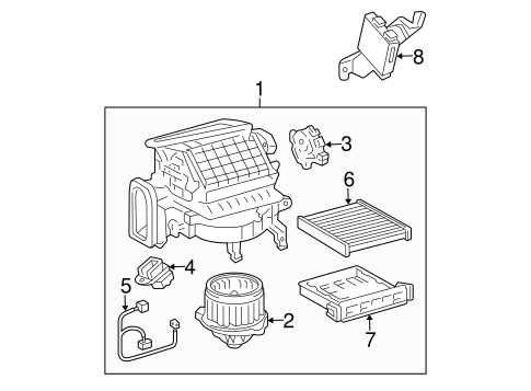 lexus rx330 parts diagram