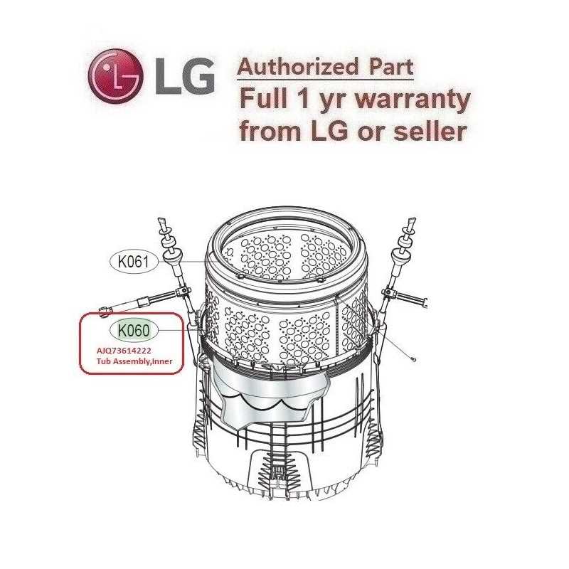 lg front load washing machine parts diagram