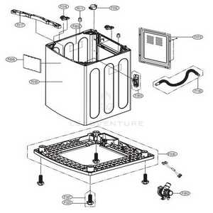 lg washing machine parts diagram