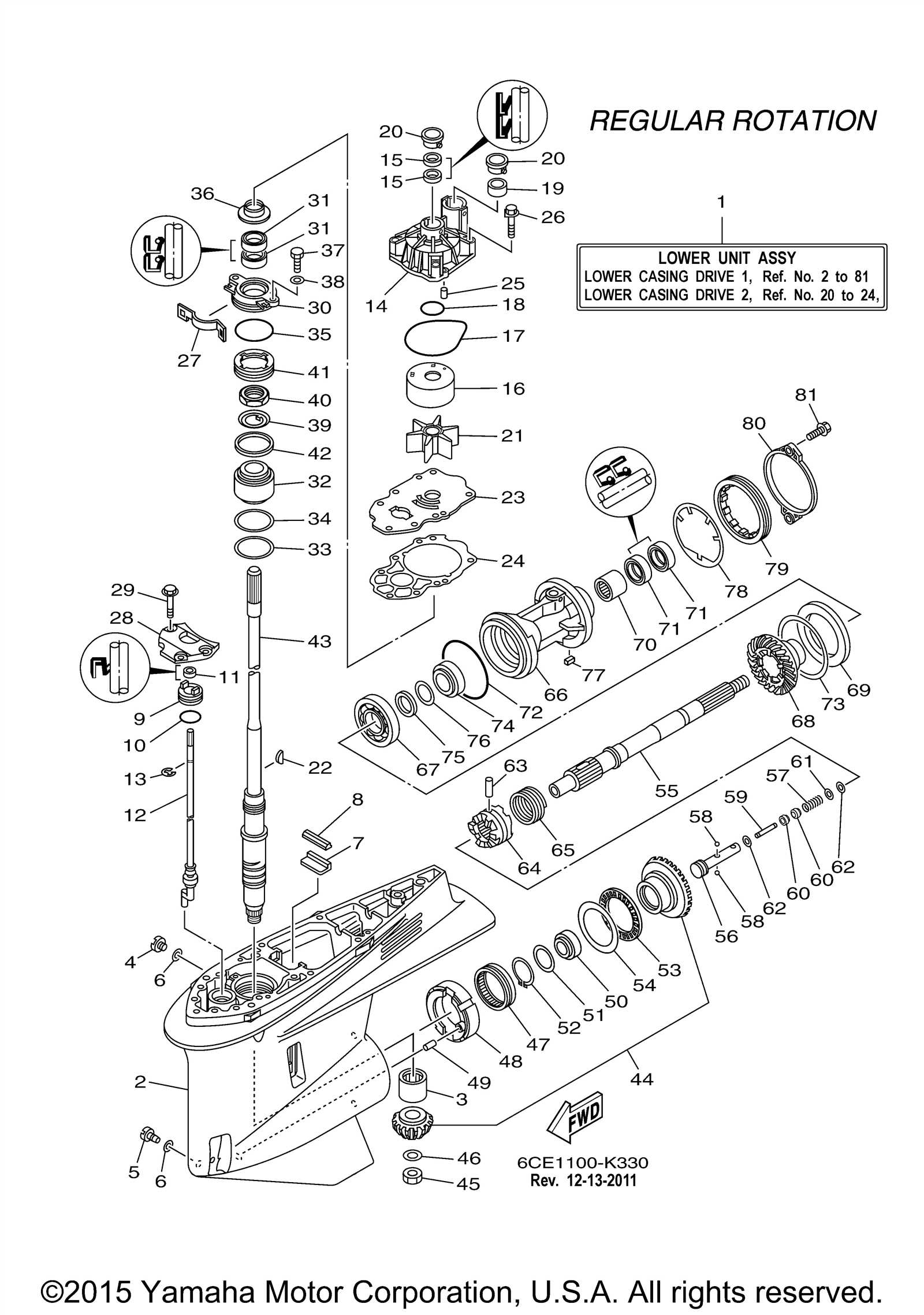 lower unit parts diagram