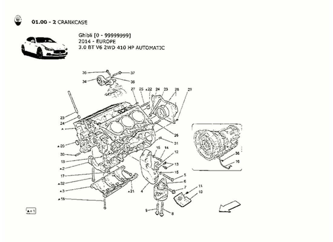 maserati ghibli parts diagram