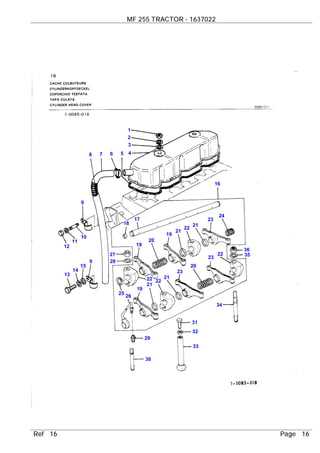massey ferguson 255 parts diagrams
