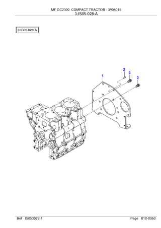 massey ferguson gc2300 steering parts diagram