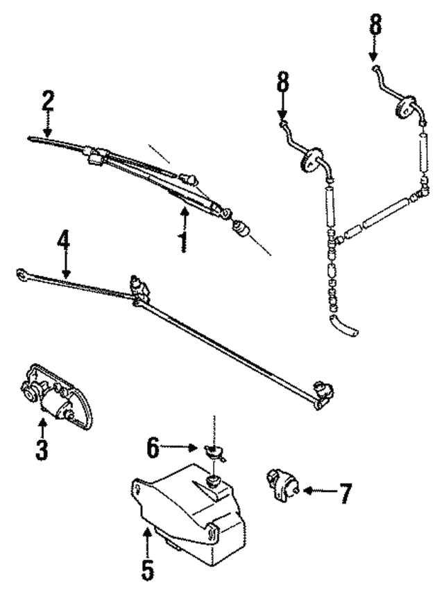 mazda b2300 parts diagram