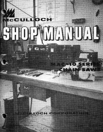 mcculloch mini mac 35 chainsaw parts diagram