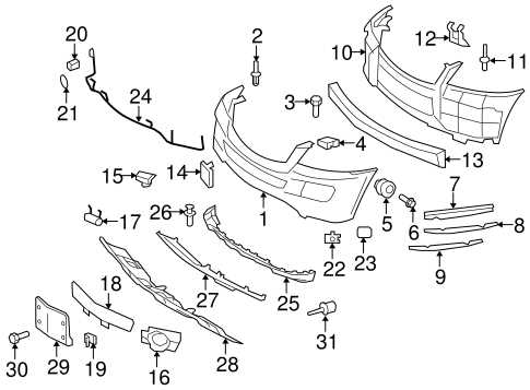 mercedes gl450 parts diagram