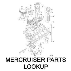 mercruiser 5.7 engine parts diagram