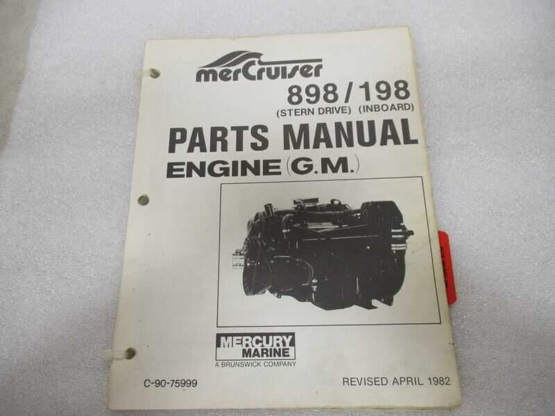 mercruiser parts diagram